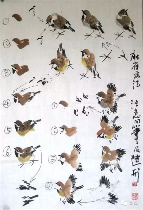 國畫鳥的畫法|【國畫鳥的畫法】國畫裡的鳥兒躍然紙上：深入解析國畫鳥的畫法。